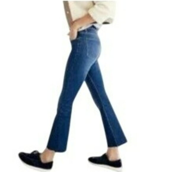 Madewell Cali Demi-Boot Jeans Womens 24 Raw Hem - Picture 2 of 13
